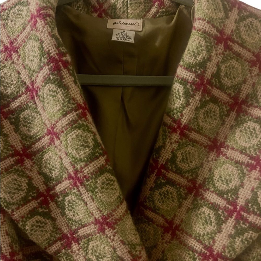 Anthropologie Elevenses Wool Long Coat - Picture 3 of 6